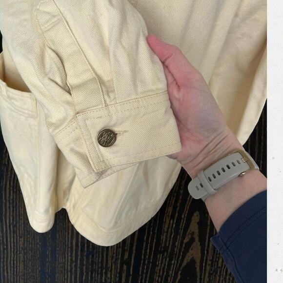 Vintage Escada by Margaretha Ley Yellow Oversized Barn Utility Jacket Size 34 - Picture 7 of 16